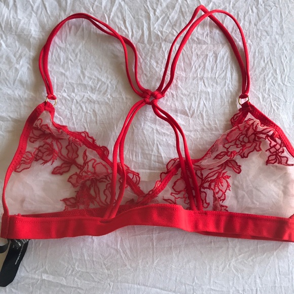 OU mesh rose bralette - Picture 4 of 5